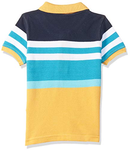 Image of Max Boys Colourblocked Polo T-Shirt