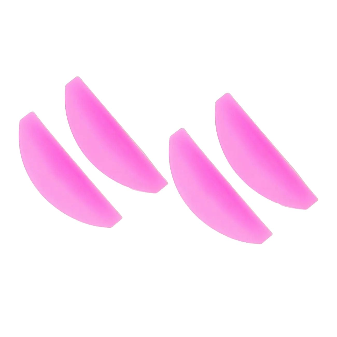 4 Cuscinetti per Lifting Delle Ciglia Autoadesivi Fascia per Permanente Delle Ciglia Rapida ed Efficace Cuscinetti Riutilizzabili (Rosa)