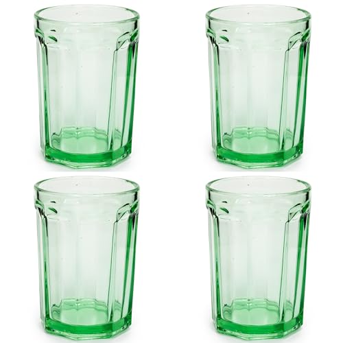 INCLUSO: 4 bicchieri verdi 40 cl di Paola Navone | Vetreria Fish&Fish Di Paola Navone