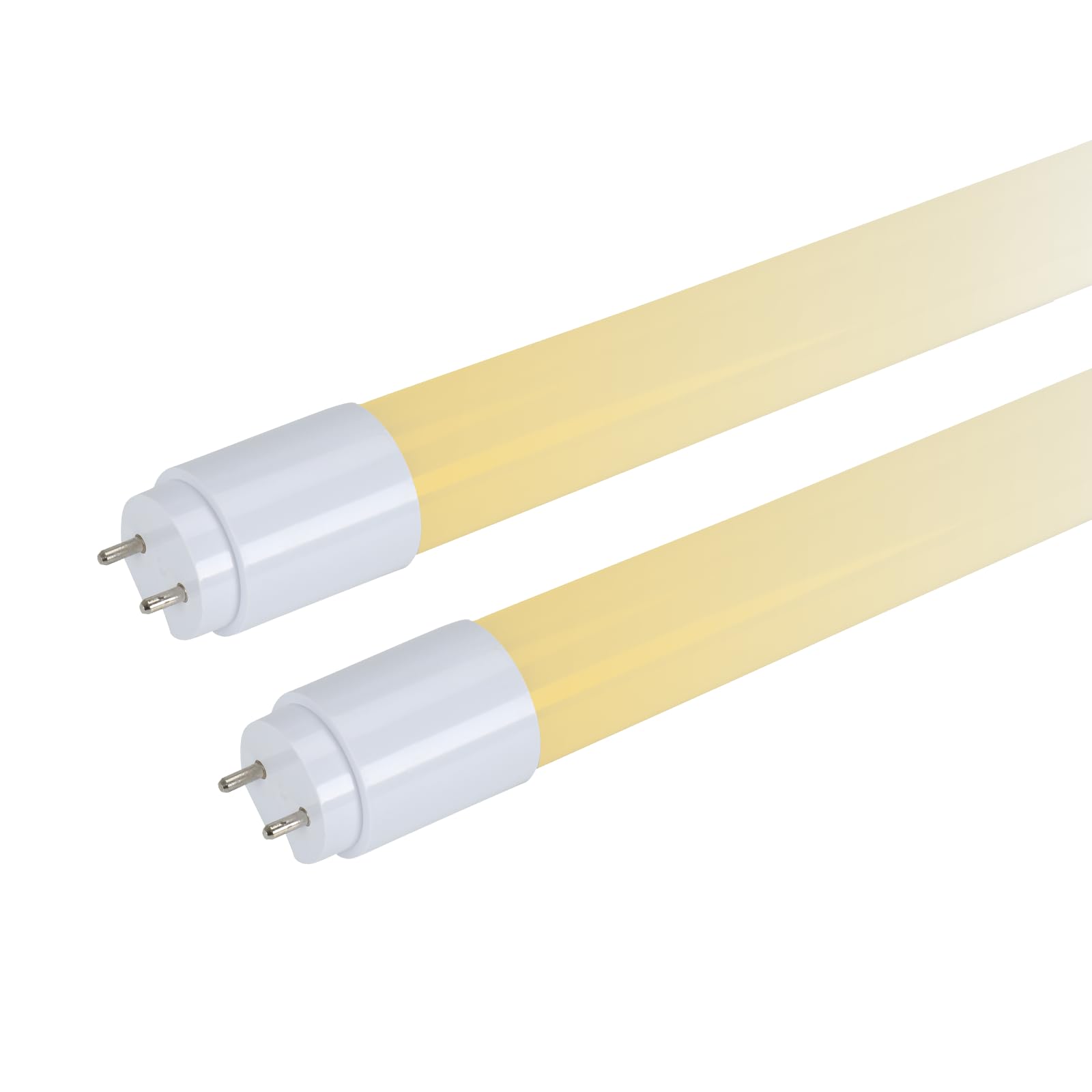T8 T12 4FT LED Tube 1-10V Dimmable 3500K/4000K/5000K Adjustable, 20W F32T8/F40T12 LED Replacement for Fluorescent Light Bulb, Ballast Compatible&Bypass Dual-Ended, UL & DLC Listed(2 pcs)