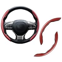 Coprivolante In Fibra Di Carbonio Universale - 2 Pezzi Antiscivolo Per Auto, SUV, Camion - Foto 3