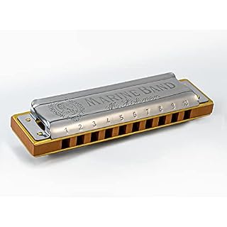 Harmonica HOHNER Marine Band Classic 189620 Bb en Tonalité SIBémol - Les Beatles, Paul McCartney, John Lennon, RIngo Starr, George Harrison