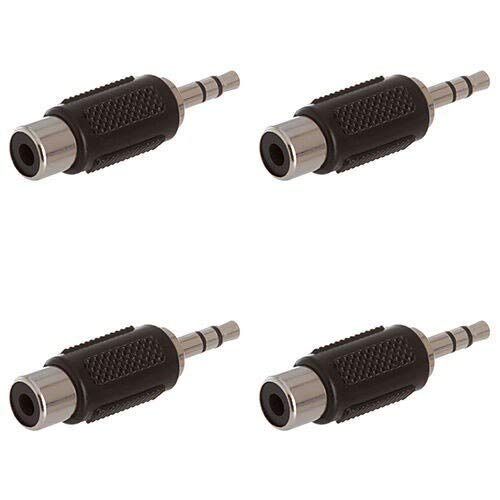 100 szt. żeńskie gniazdo RCA na audio wideo AV PC 35 mm 18 znaków wtyczka stereo