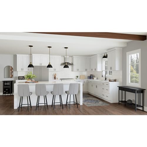 Image of Design House Brookings Kitchen Bridge Wall Cabinet, 30 inch, White