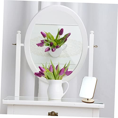 Espejo de maquillaje rotativo de mesa Outanaya miniatura 7