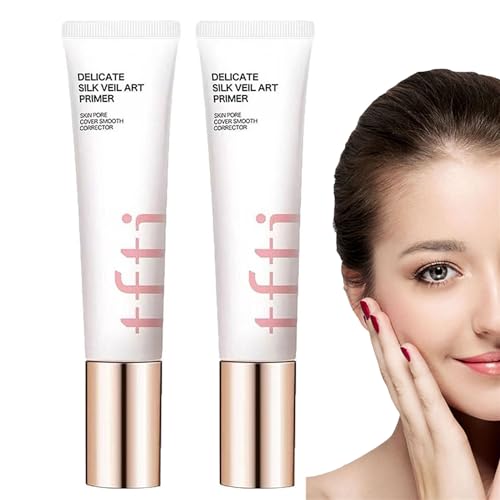 Skin Pore Cover Smooth Corrector, Los poros de la piel cubren el corrector de suavización, la exquisita base artística del velo de seda, la base de poros...