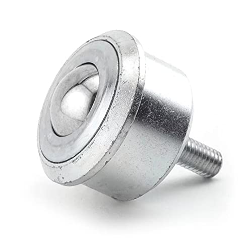 SHDBT-1-3/16CS Hudson Bearing, Stud-Mounted Heavy Duty Ball Transfer, Carbon Steel, 750 lbs Cap