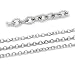 VALYRIA 16.4ft Stainless Steel Links-Opened Cable Chains 3x2.5mm