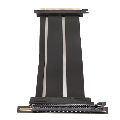Cable elevador PCIE 4.0 para montar GPU vertical en setup gaming con extensor flexible de 20cm 7