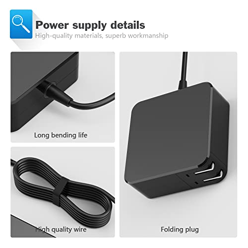 65W Laptop Charger Wall Adapter For Lenovo Ideapad 710S 710 510S 510 310 110 100 100; Yogo 710 510 Flex 4 1480 1580 Laptops P/N: Adlx65Clgu2A 5A10K78745 #TOP3