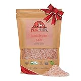 Pink Pantry Himalayan Pink Salt, 100% Pure Himalayan Salt, Non-GMO, Kosher Certified Coarse Salt, No Additives, Ideal for Cooking, Seasoning & Gourmet Dishes, Rich in Trace Minerals, 2lb Pouch, Coarse Grain Salt