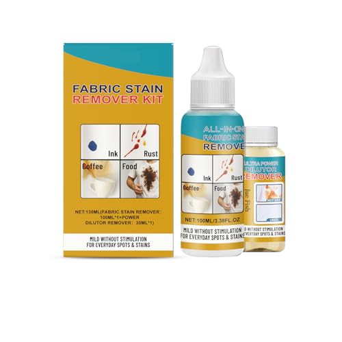 Mnozreo Agente de Limpieza en Seco,Espuma de Limpieza en Seco para Sofá,100ML,Eliminar las Manchas de Ropa en Cualquier Momento y en Cualquier Lugar