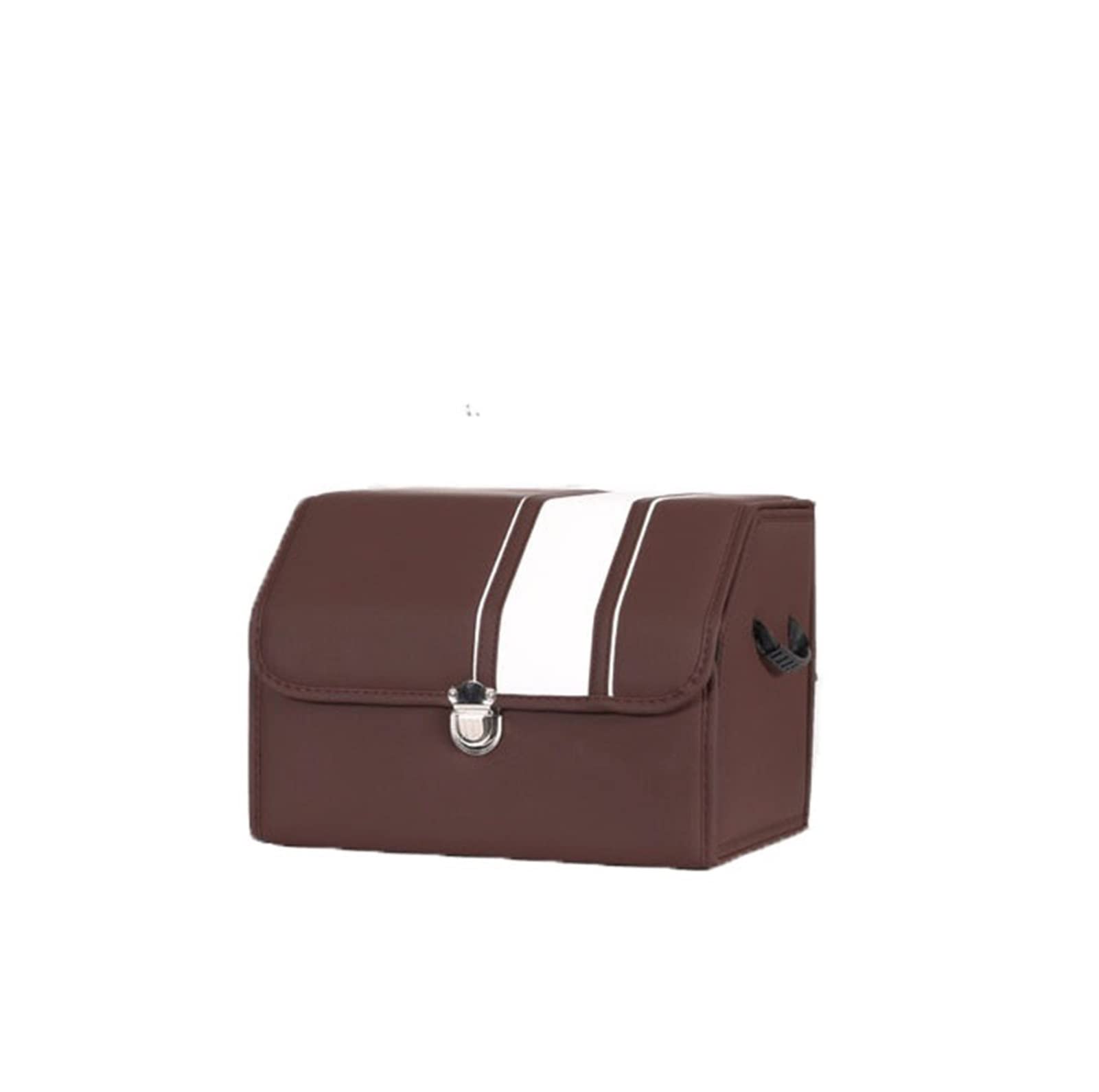 Duole Boîte de Rangement de Tronc de Voiture Lourde PP Planche imperméable Pliable de Voiture de Stockage de Voiture de Stockage en Cuir boîte de Finition Organiseur de Rangement Rangement