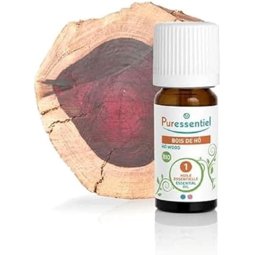 Puressentiel – Huile Essentielle Bois de Hô BIO – Contribue à la beauté de la peau – 100% pure et naturelle – HEBDD – Cinnamomum camphora linaloliferum – 10 ml
