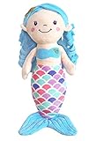 Mermaid Doll for Girls, illuOKey Mermaid Princess Plush, Soft and Snuggly Plush Animal, Lovely...