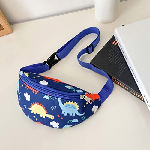 GALPADA Pochete de dinossauro, bolsa de cintura infantil, bolsa de desenho animado, cinto para menin