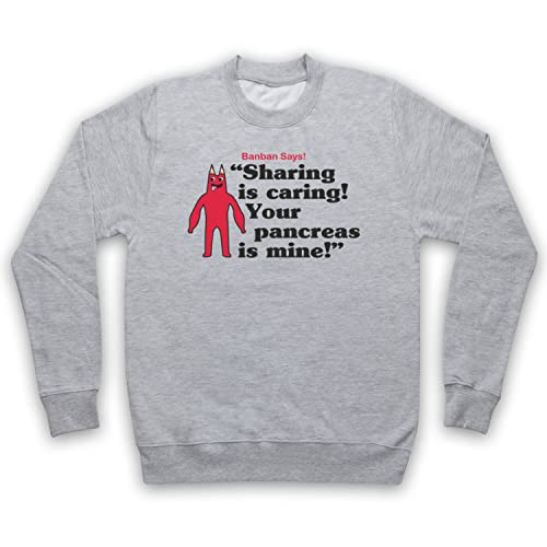 Sweat-shirt Garten Banban Sharing is Caring pour adultes de My Icon Art & Clothing