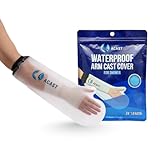 ACAST Arm Cast Cover for Shower - Waterproof Cast Cover for Injuries & Plaster, Reusable Hand Sleeve Dressing Protector, Wrist, Elbow & Fingers