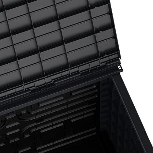 Duramax Storeaway 4 Ft. 3 In. X 2 Ft. 5 In. X 3 Ft 7 In. Resin Horizontal Outdoor Storage Shed Gray #TOP7