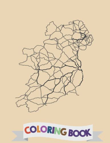 Color Animals Coloring Book: Perfectly Portable Pages, High-Quality, Easy To Take Along Everywhere Gift For Stress Relief Coloring ( Ireland Coloring Books Adult