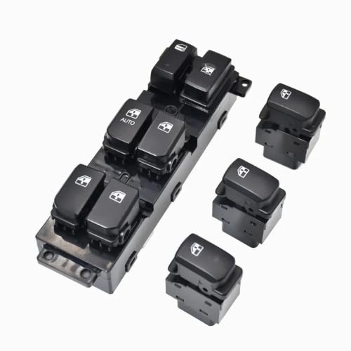 Interrupteur commande fenêtre accessoires voiture de remplacement pour Hyundai Santa Fe 93570-2B000S4