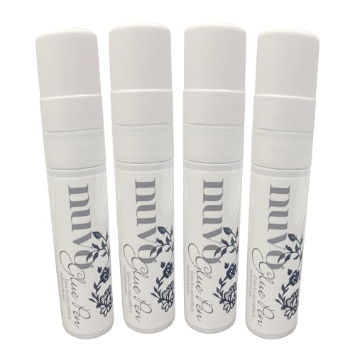 Stylos à colle à base d'eau NUVO pour vos ateliers scrapbooking en famille