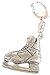 Pewter Keychains Porte-clés Botte de Hockey sur Glace en étain Massif avec Pochette Cadeau