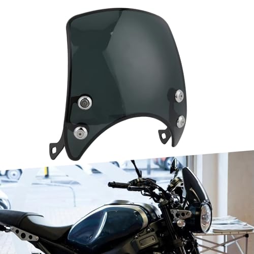 Extension pare-brise moto pour protéger du vent et des projections