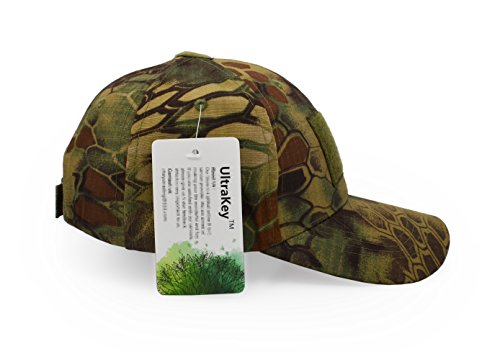 Image of UltraKey Military Tactical Operator Cap, Outdoor Army Hat Hunting Camouflage Baseball Cap
