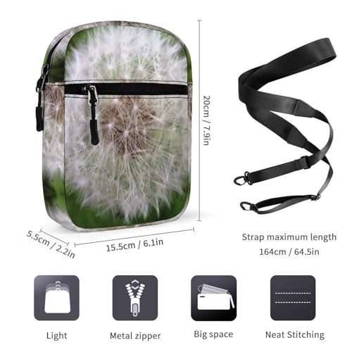 Dandelion Mini Crossbody Bag Anti-Theft Side Shoulder Bags Messenger Bag Unisex2