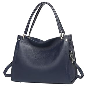 KOGTLA Women Genuine Leather Purses Handbags Tote Bag Shoulder Bag Top Handle Satchel Ladies Crossbody Hobo Bags Bucket Bag