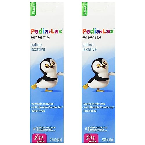 Pedia-lax Fleet Enema Children, 2.25 fl oz (Pack of 2)