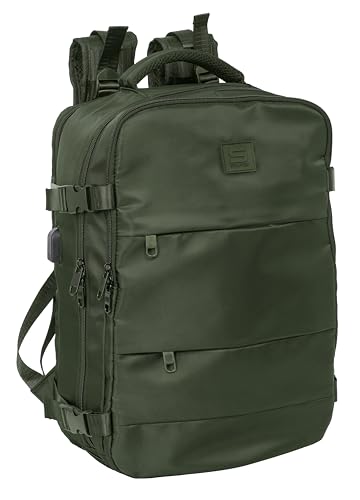 Safta - Mochila de Viaje en Cabina, para Portátil 15,6'', Ideal para Jóvenes de Diferentes Edades, Cómoda y Versátil, Calidad y Resistencia, 29x19x44 cm