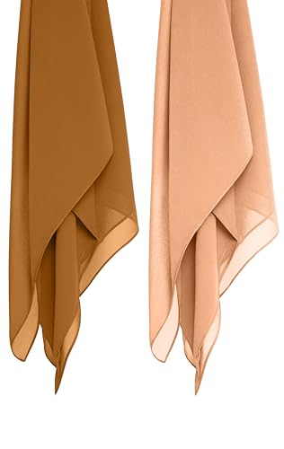 Image of Premium Georgette Hijab for Women, Lightweight and Breathable | 180x70 cm
