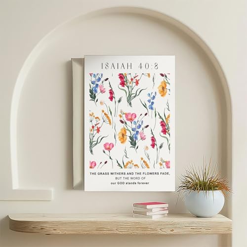 Poster fleurs esthétiques : impression sur toile décoration murale - 7