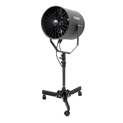 Professional Adjustable Speed Studio Wind Machine With Heavy Duty Floor Stand