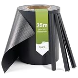 Sichtschutz PVC - Anthrazit RAL 7016-35m (7m²) - Doppelstabmatten Zaunfolie Windschutz blickdicht Windschutz