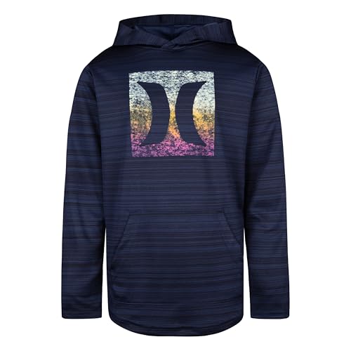 Image of Hurley boys Long Sleeve Hooded Graphic T-shirt