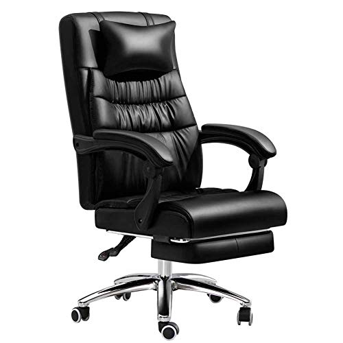 XLST Ergonomisches Bürostuhl PC Stuhl Chefsessel Höhenverstellbarer Drehstuhl, Mit Massagefunktion Computerstuhl Einstellbare Kopfstütze Und Lendenstütze Belastbar Bis 330Kg Cover