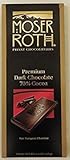 Moser Roth 70%cocoa Premium Dark Chocolate 4/pk