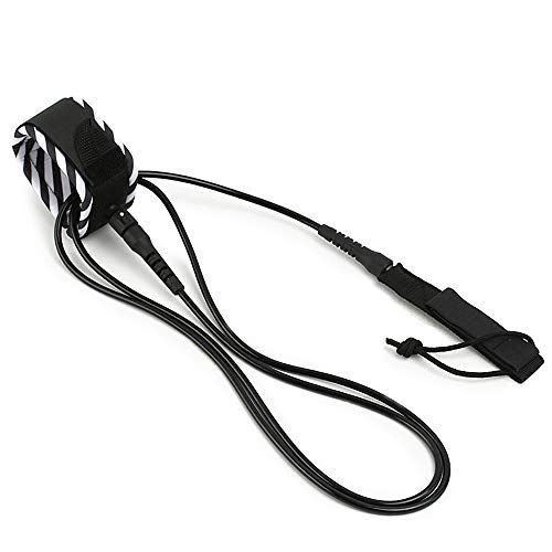 Lixada Surf Correa Surfing Dragonera Correa de Acero Liso Giratorio Surf Cuerda Paddleboard Correa