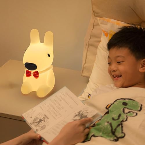 Lámpara de mesa de noche luminosa y ajustable para niños miniatura 4