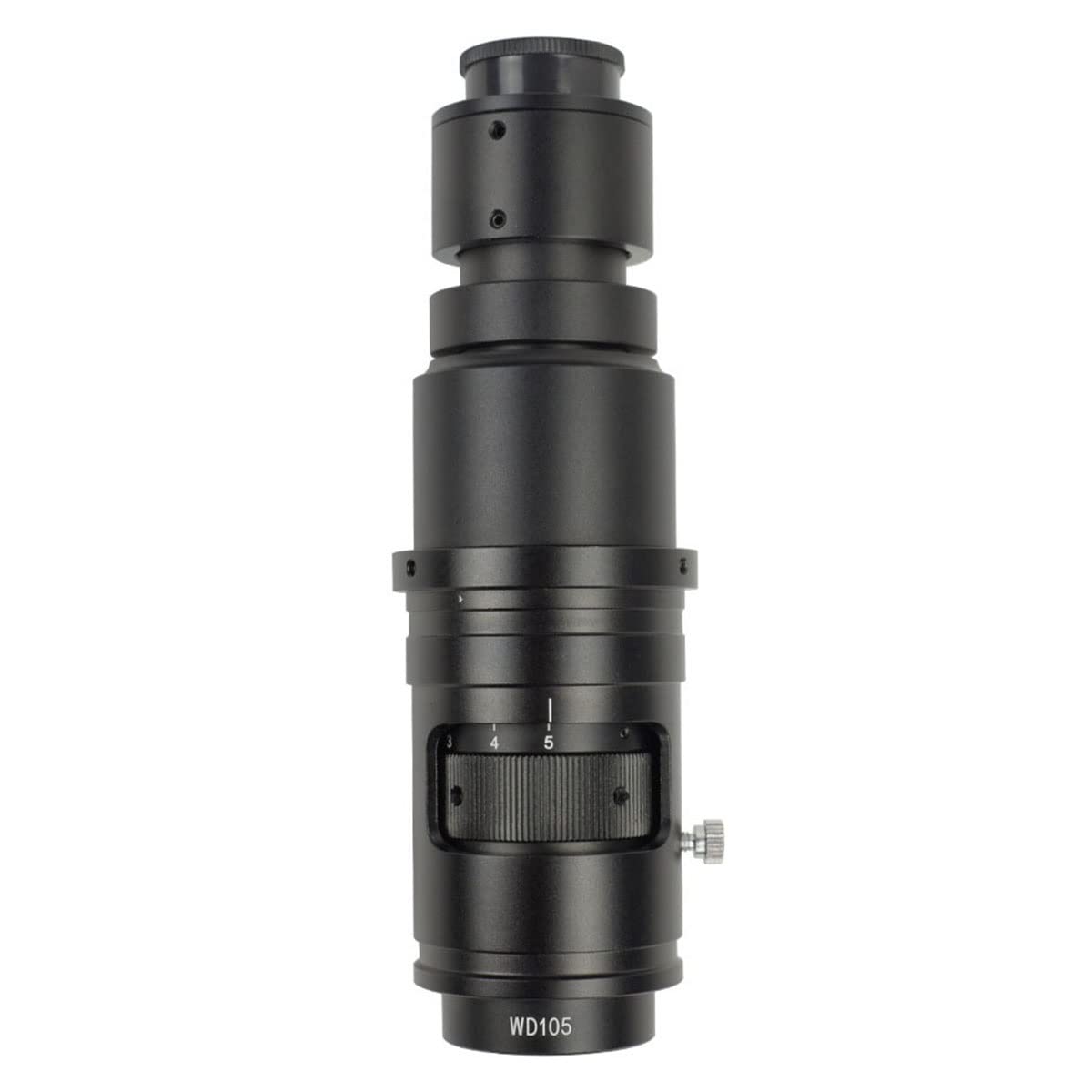 Kit di accessori per microscopio VIDEO INDUSTRIALE MICROSCOLARE MICROSCOLE MICROSCOLE Obiettivo 9 0x 180x 300x. Ingranditore continuo zoom Vetrini per microscopio (Color : WD105 Lens)