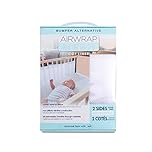Airwrap 2 Sides Breathable Cot Liner - White