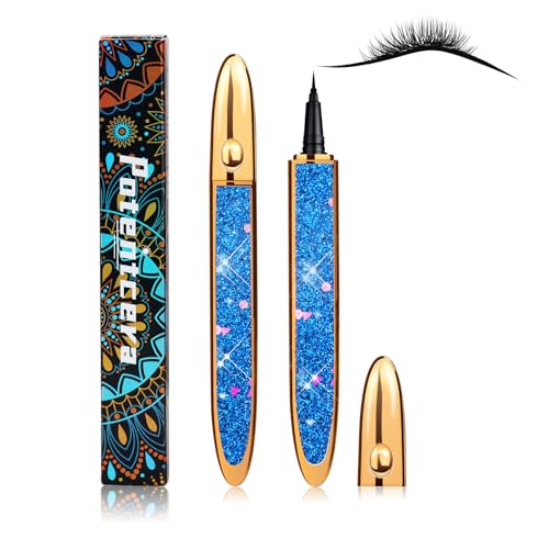 ICORIC Magnetic Eyeliner for Eyelashes - Waterproof Magnetic Liner for Eyelashes - Secure Hold & Quick Drying - Liquid Eyeliner & Smudge Proof (Black Eyeliner 1 PCS)