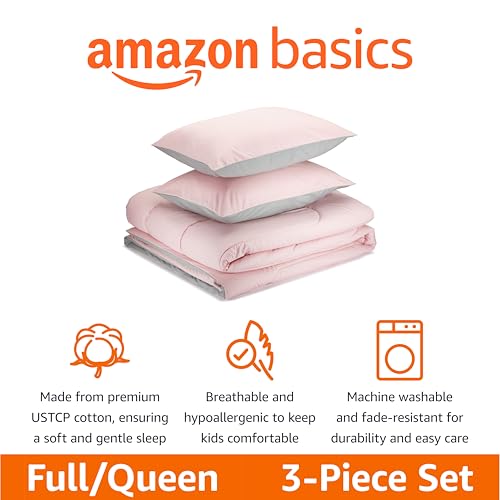 Save 13% on Amazon Basics Kids' Reversible Comforter Set - Image 2