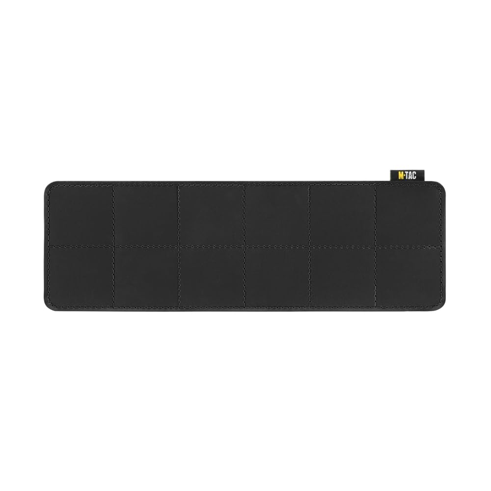 M-Tac Magnetyczny panel łat 290 x 95 mm – powierzchnia na rzep do przechowywania naszywek taktycznych, kompatybilny z naszywkami MOLLE i Velcro, idealny do powierzchni metalowych, kolekcjonerów i