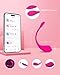 LOVENSE Lush 2 Remote Vibrator with App, Long Distance Remote Controlled G-spot Stimulator Egg Vibrators Bluetooth Adult Sex Toys & Games Powerful Vibrations for Women Couples Discreet Pleasure