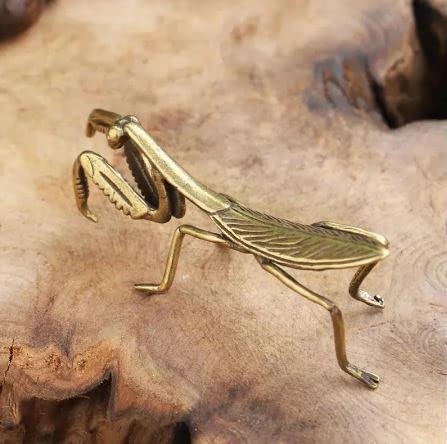 Amazon.co.jp: 14.5g かまきり カマキリ 蟷螂 昆虫 虫 茶道具 小物 