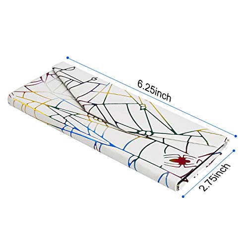 Image of 2 Pack Triangle Foldable Glasses Case Portable Magnetic Closure PU Leather Hard Shell Medium Size